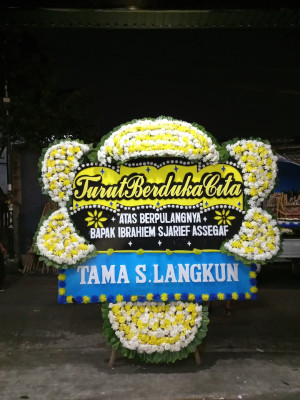 Papan Bunga Duka di Bugel